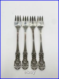 Reed & Barton Sterling Francis I Seafood Forks Set Of 4