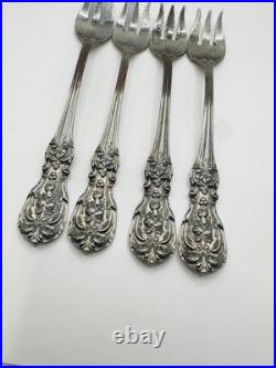 Reed & Barton Sterling Francis I Seafood Forks Set Of 4