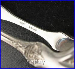 Reed & Barton Sterling Francis I Solid Ice Tongs New Mark