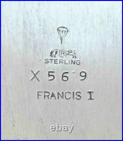 Reed & Barton Sterling Francis I X569 Bowl 11 1/2