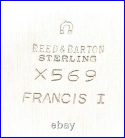 Reed & Barton Sterling Francis I X569 Bowl 8