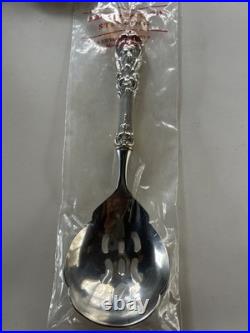 Reed & Barton Sterling Francis Pierced Serving Spoon
