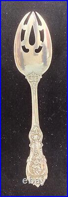 Reed & Barton Sterling Pierced Tablespoon Serving SpoonOld Francis IHas Mono