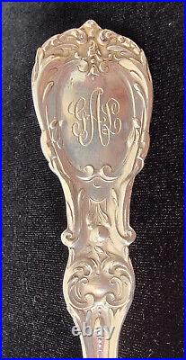 Reed & Barton Sterling Pierced Tablespoon Serving SpoonOld Francis IHas Mono