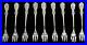 Reed & Barton Sterling Silver (10) Francis I 5 5/8 Oyster / Cocktail Forks Mono