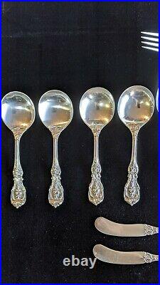 Reed & Barton Sterling Silver 17 Pieces Francis I Pattern No Monogram