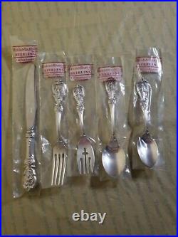 Reed & Barton Sterling Silver 925 Francis I / 5pc Set SEALED