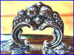 Reed & Barton Sterling Silver Butter Dish Francis I #X568 Without Glass Insert