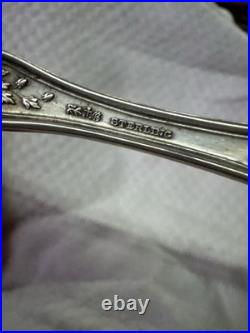 Reed & Barton Sterling Silver Dinner Fork Antique Floral Vintage