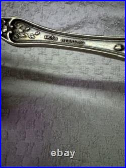 Reed & Barton Sterling Silver Dinner Fork Antique Floral Vintage