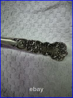 Reed & Barton Sterling Silver Dinner Fork Antique Floral Vintage