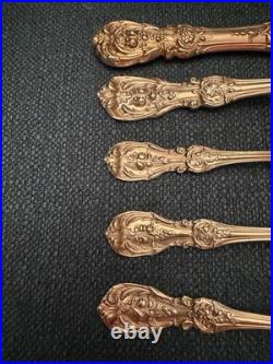 Reed & Barton Sterling Silver Flatware Set, Francis 1. 5 Pieces