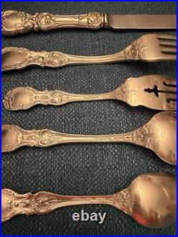 Reed & Barton Sterling Silver Flatware Set, Francis 1. 5 Pieces