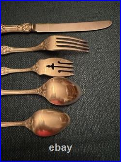 Reed & Barton Sterling Silver Flatware Set, Francis 1. 5 Pieces