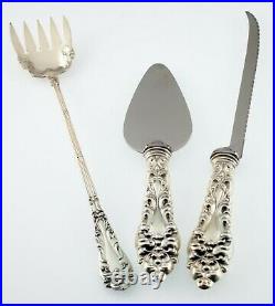 Reed & Barton Sterling Silver Flatware Set in Francis I Pattern 78 Pieces