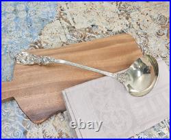 Reed & Barton Sterling Silver Francis I (1907) Eagle R Lion Soup Ladle 12