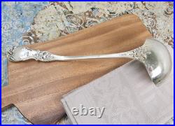 Reed & Barton Sterling Silver Francis I (1907) Eagle R Lion Soup Ladle 12
