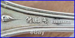 Reed & Barton Sterling Silver Francis I (1907) Eagle R Lion Soup Ladle 12