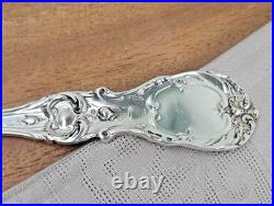 Reed & Barton Sterling Silver Francis I (1907) Eagle R Lion Soup Ladle 12