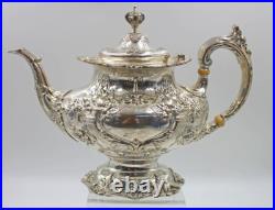 Reed & Barton Sterling Silver Francis I 1ST Teapot Hand Chased 570A