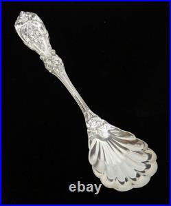 Reed & Barton Sterling Silver Francis I 6 1/4 Shell Sugar Spoon