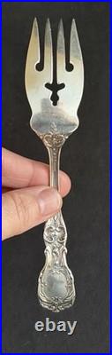Reed & Barton Sterling Silver Francis I 6-1/8 Salad Fork - Old Mark - No Mono