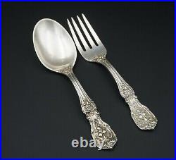 Reed & Barton Sterling Silver Francis I Baby Spoon & Fork Set NO Mono M1427