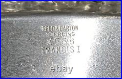 Reed & Barton Sterling Silver Francis I Bread Tray 460.8 grams