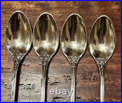 Reed & Barton Sterling Silver Francis I Iced Tea Spoons 4 Total No Mono