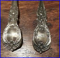 Reed & Barton Sterling Silver Francis I Iced Tea Spoons 4 Total No Mono