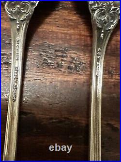 Reed & Barton Sterling Silver Francis I Iced Tea Spoons 4 Total No Mono