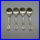 Reed & Barton Sterling Silver Francis I Round Soup Spoons Set of Four