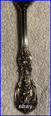 Reed & Barton Sterling Silver Francis I Salad Serving Fork 9 3/8 Long 140Grams