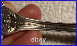 Reed & Barton Sterling Silver Francis I Salad Serving Fork 9 3/8 Long 140Grams