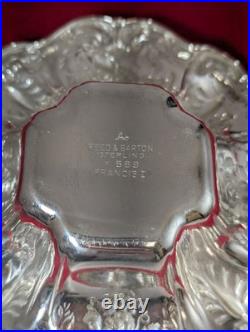 Reed & Barton Sterling Silver Francis I Salt Cellar X569, 3-3/8 Diameter