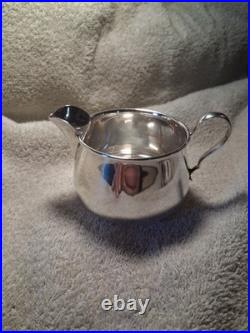 Reed & Barton Sterling Silver Francis I Sugar Bowl & Creamer ASW=6.55OZ