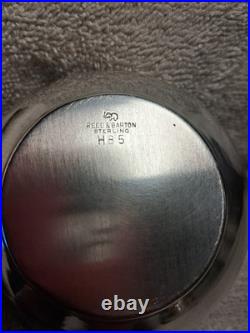 Reed & Barton Sterling Silver Francis I Sugar Bowl & Creamer ASW=6.55OZ