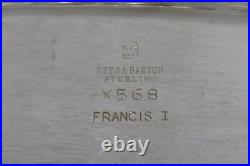 Reed & Barton Sterling Silver Francis I (vintage 1950) 12 Bread Dish X 569