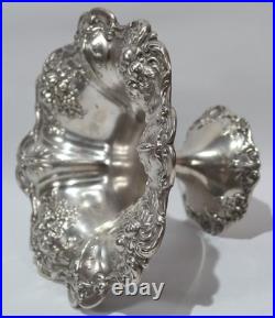 Reed & Barton Sterling Silver Repousse Compote Francis I Pattern Circa 1951