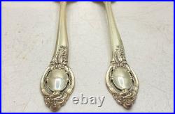 Reed & Barton Sterling Silver Salad Fork 2 Piece Set 6.5 Vintage