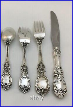 Reed & Barton sterling FRANCIS 1ST 4-PIECE PLACE SETTING LUNCHEON MODERN