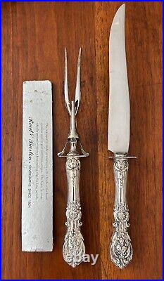 Reed & Bartonfrancis Imassive Carving Setfine Condition! No Monos