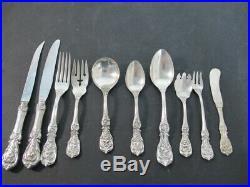 Reed and Barton Francis 1st Sterling Silver Flatware Set with 141 pcs