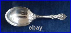 Reed and Barton Francis 1st Sterling Silver Serving Spoon 9 1/2