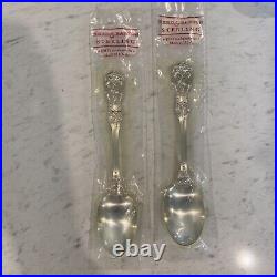 Reed and Barton Francis 1st Sterling Silver Spoon Place SPN New Lot of 2 99g