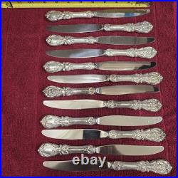 Reed and Barton Francis I 12 Sterling Silver Place Set