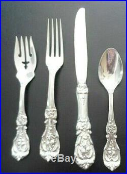 Reed and Barton Francis I 1st STERLING 4 PIECE PLACE SETTING EXCELLENT