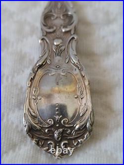 Reed and Barton Francis I Sterling Silver Sugar Spoon Old Hallmark with Patent