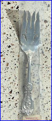 Reed and Barton Francis I sterling silver Cold Meat Serving Fork New