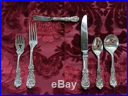 Reed and Barton Francis the 1st Sterling Silver 6 Piece Place Setting